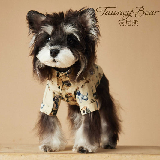TAWNEY BEAR Printed Summer Shirt