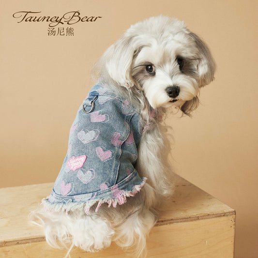 TAWNEY BEAR Spring Denim Vest