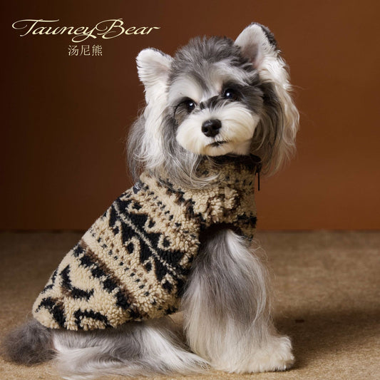 TAWNEY BEAR Fair Isle Knit Vest