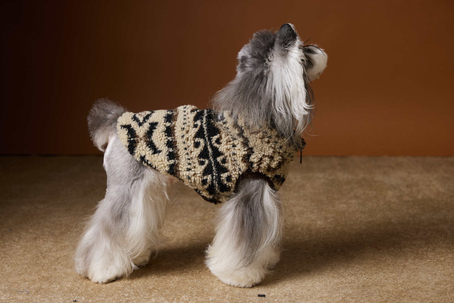 TAWNEY BEAR Fair Isle Knit Vest