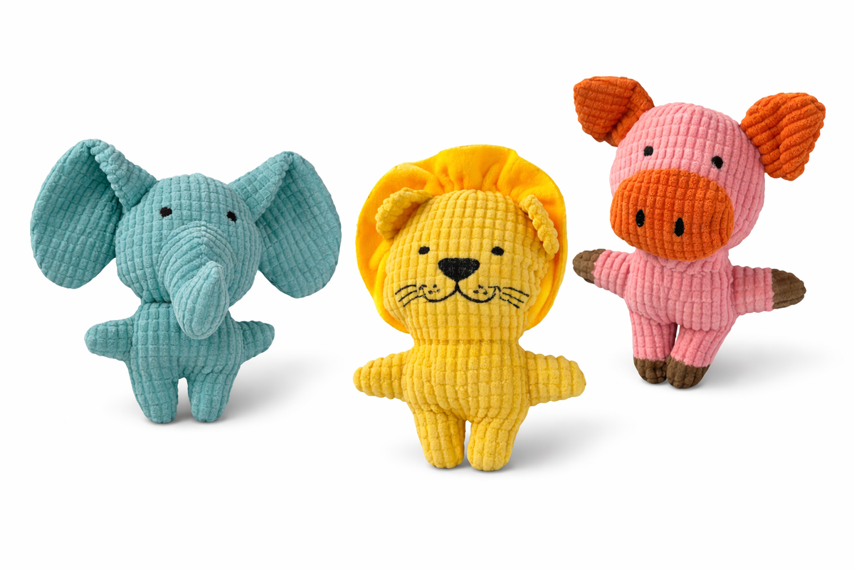 Lion Plush Squeaky Toy