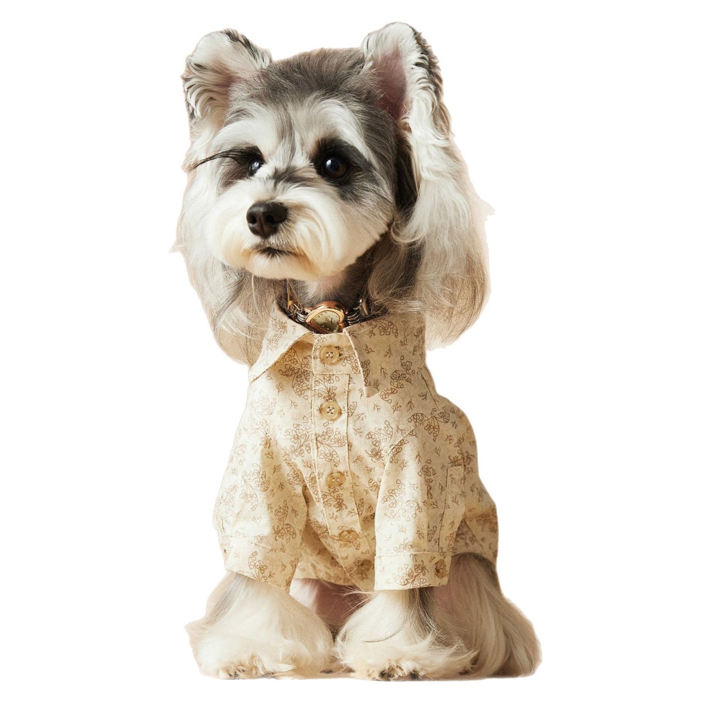 TAWNEY BEAR Printed Cotton Shirt