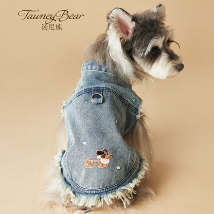 TAWNEY BEAR Denim Vest