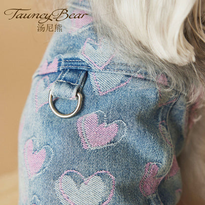 TAWNEY BEAR Spring Denim Vest