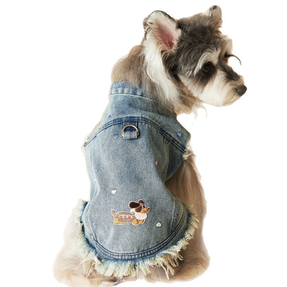TAWNEY BEAR Denim Vest