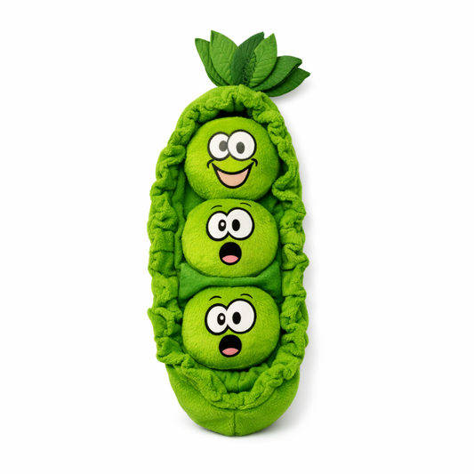 Peas in a Pod Plush Dog Toy