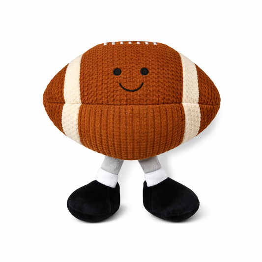 Football Plush Squeaky Toy