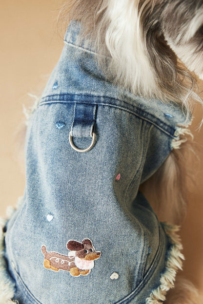 TAWNEY BEAR Denim Vest