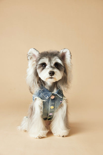 TAWNEY BEAR Denim Vest