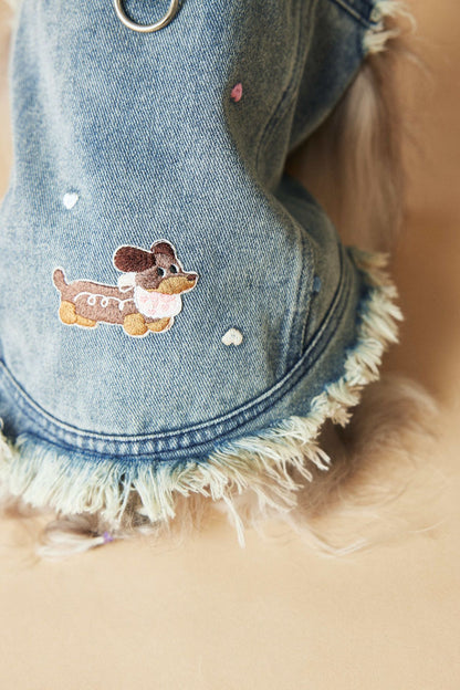 TAWNEY BEAR Denim Vest
