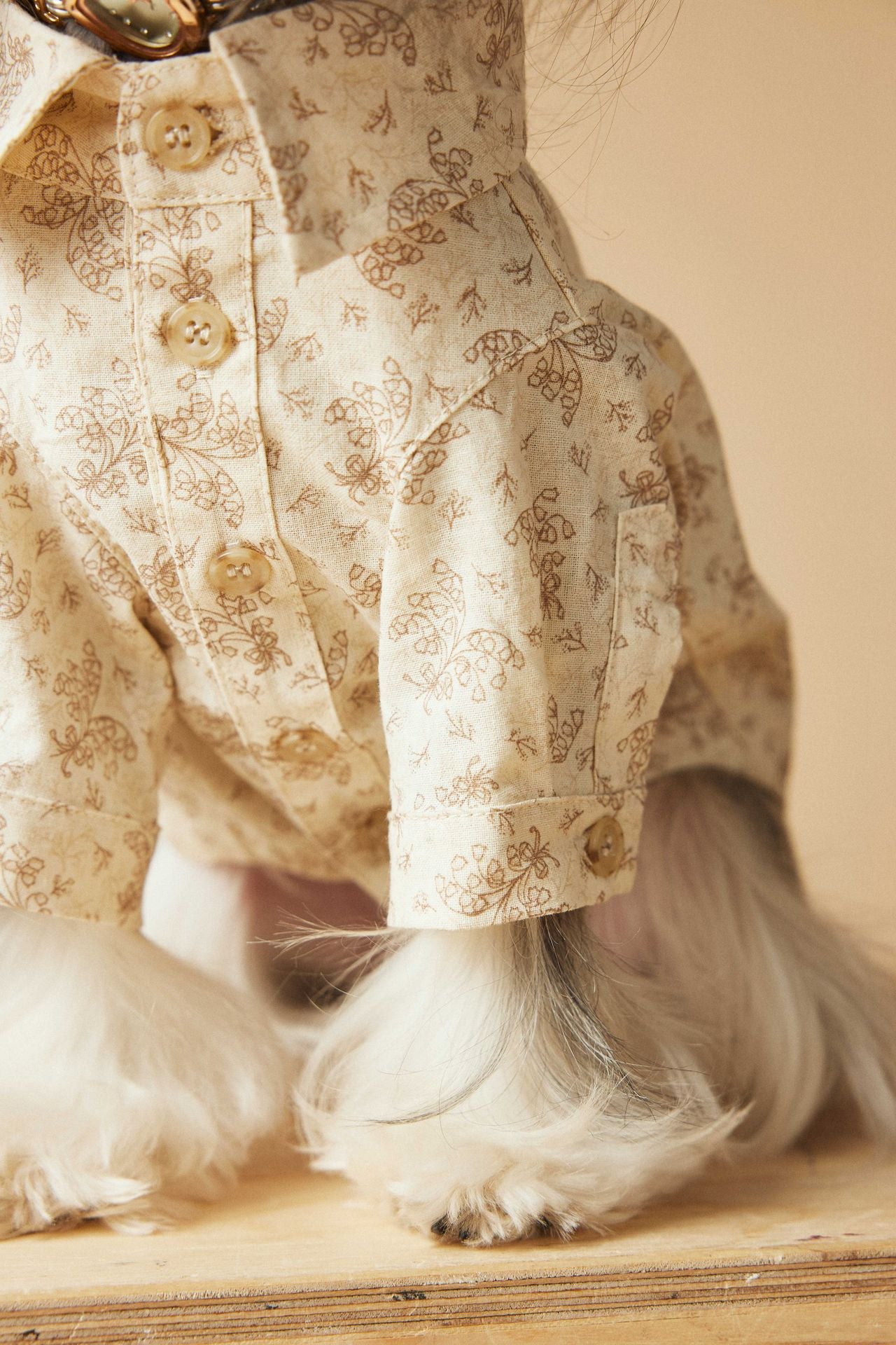 TAWNEY BEAR Printed Cotton Shirt