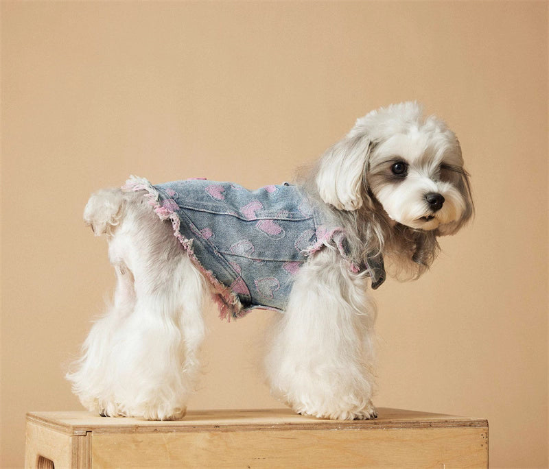 TAWNEY BEAR Spring Denim Vest