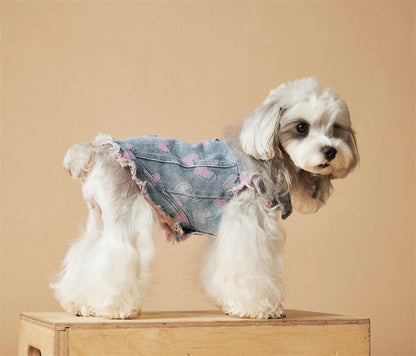 TAWNEY BEAR Spring Denim Vest