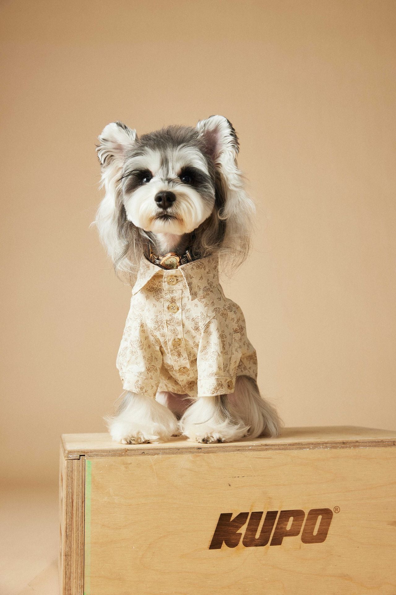 TAWNEY BEAR Printed Cotton Shirt