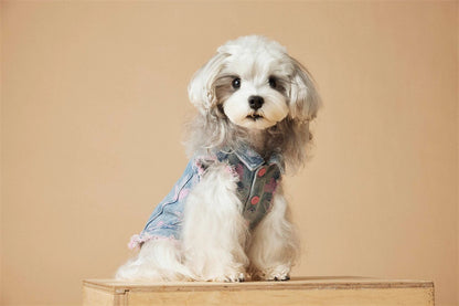 TAWNEY BEAR Spring Denim Vest