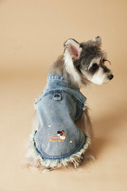 TAWNEY BEAR Denim Vest