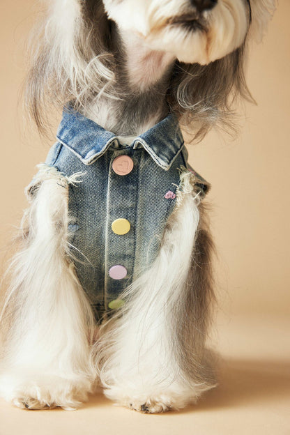 TAWNEY BEAR Denim Vest