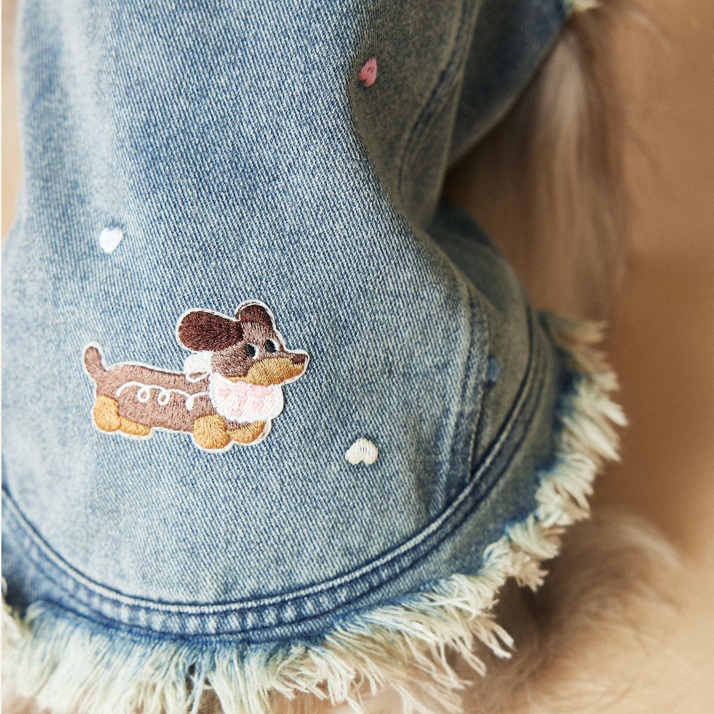 TAWNEY BEAR Denim Vest