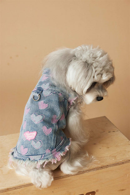 TAWNEY BEAR Spring Denim Vest