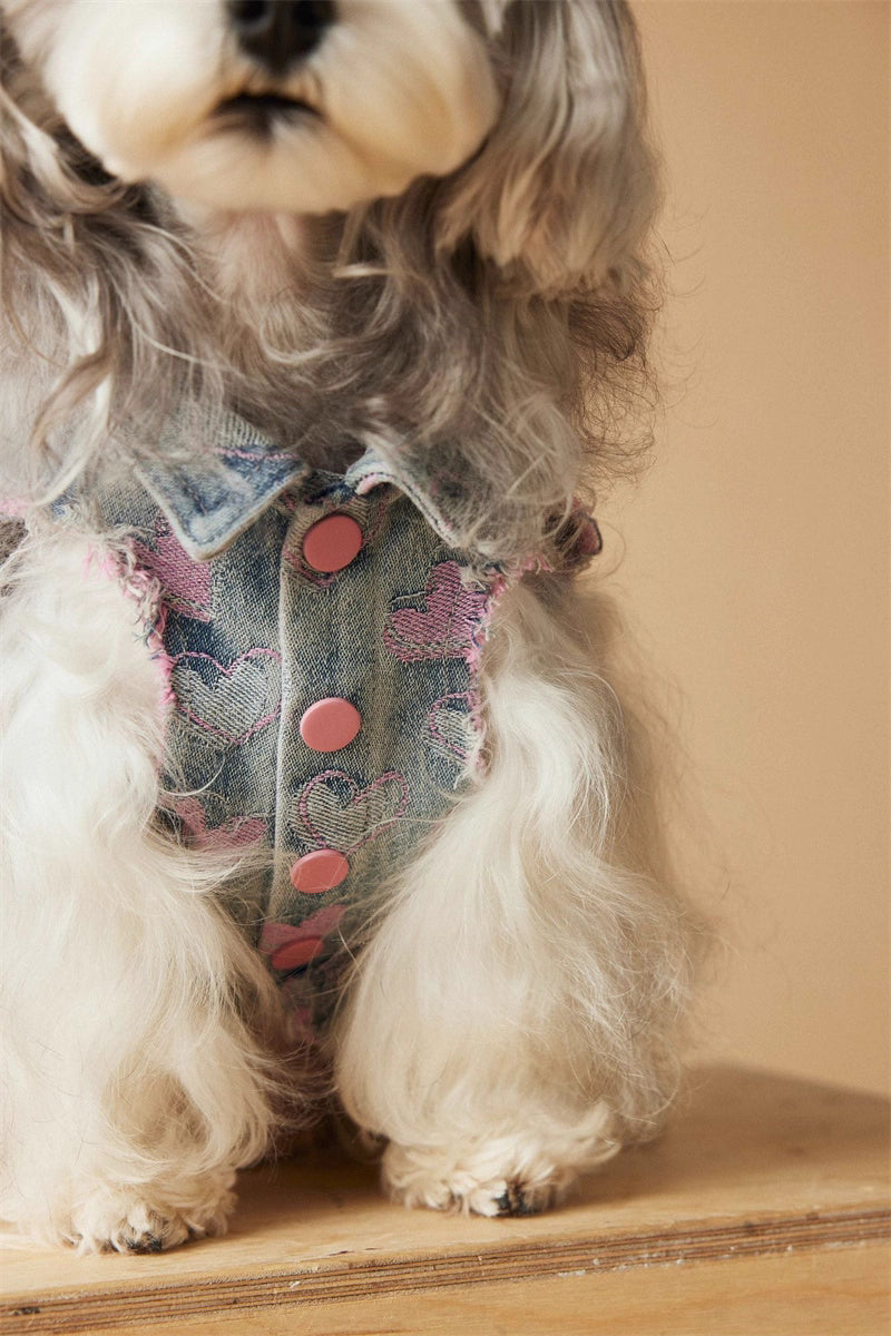 TAWNEY BEAR Spring Denim Vest