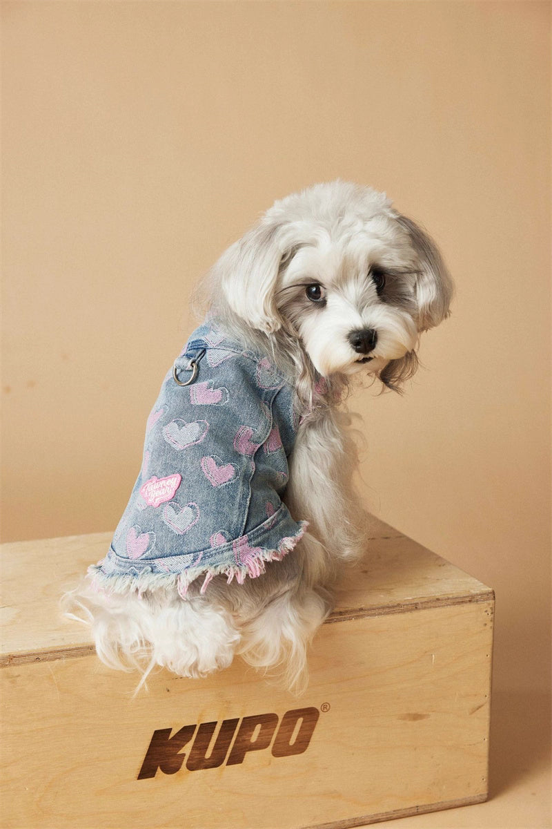 TAWNEY BEAR Spring Denim Vest