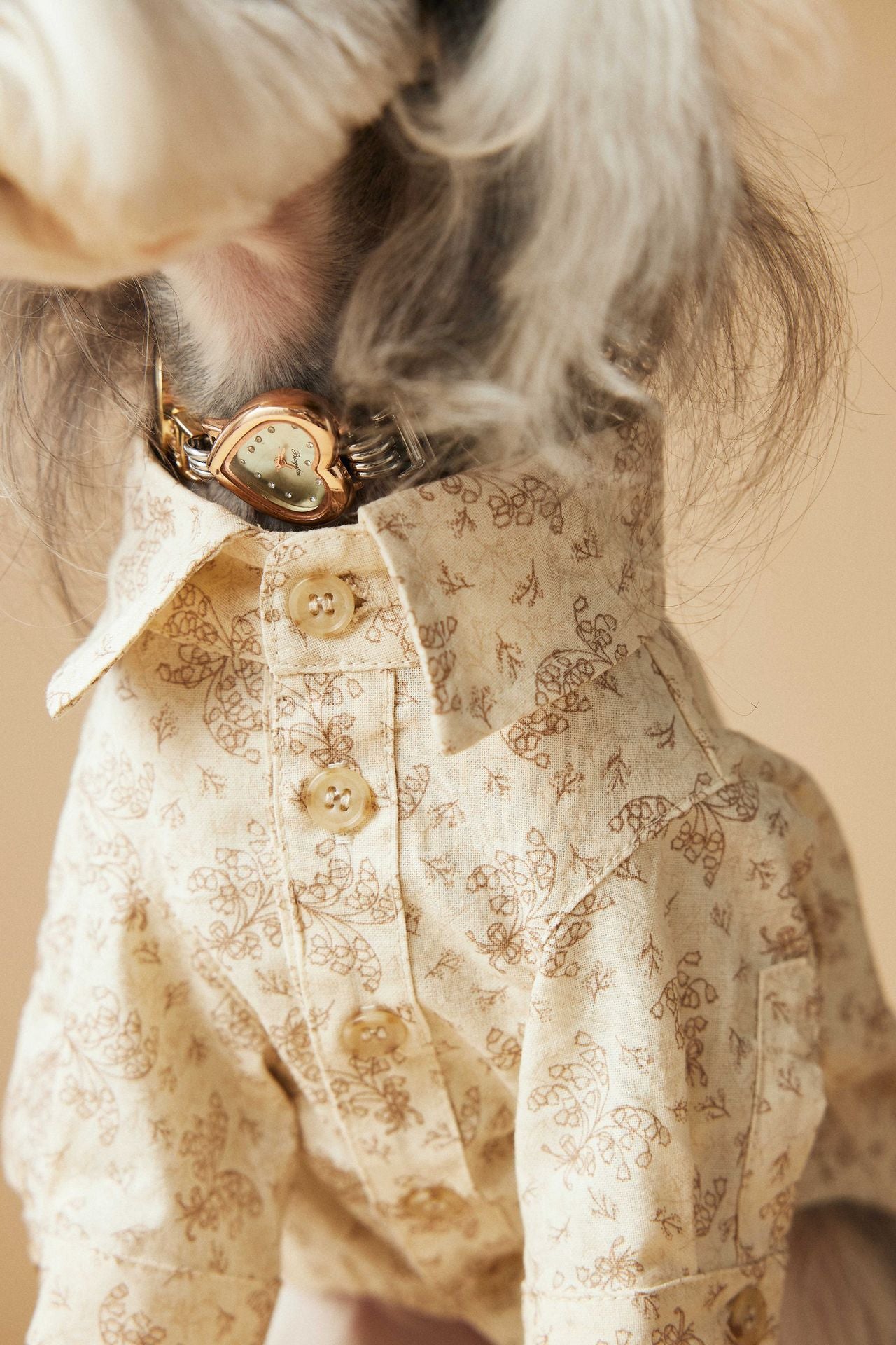 TAWNEY BEAR Printed Cotton Shirt