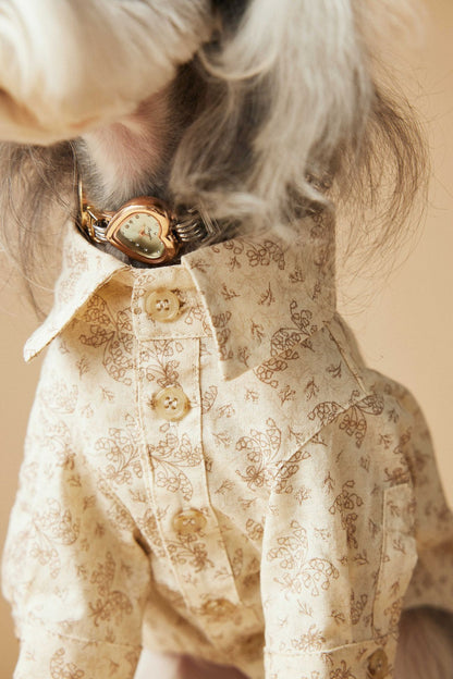 TAWNEY BEAR Printed Cotton Shirt