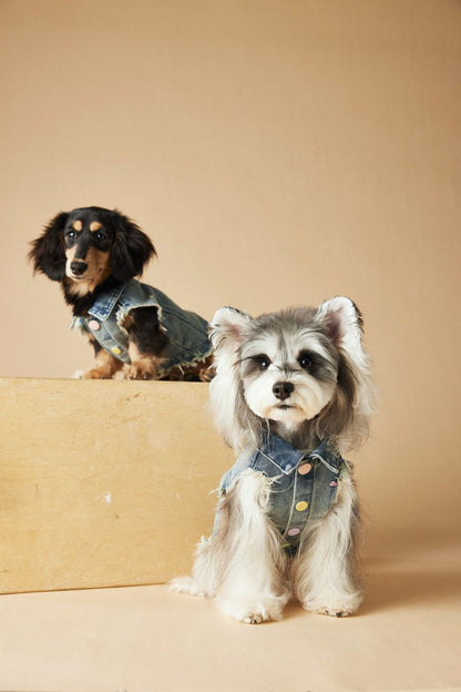 TAWNEY BEAR Denim Vest
