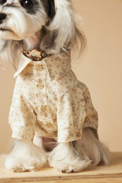 TAWNEY BEAR Printed Cotton Shirt