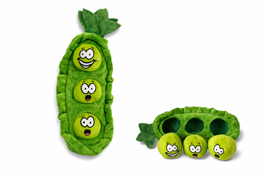 Peas in a Pod Plush Dog Toy