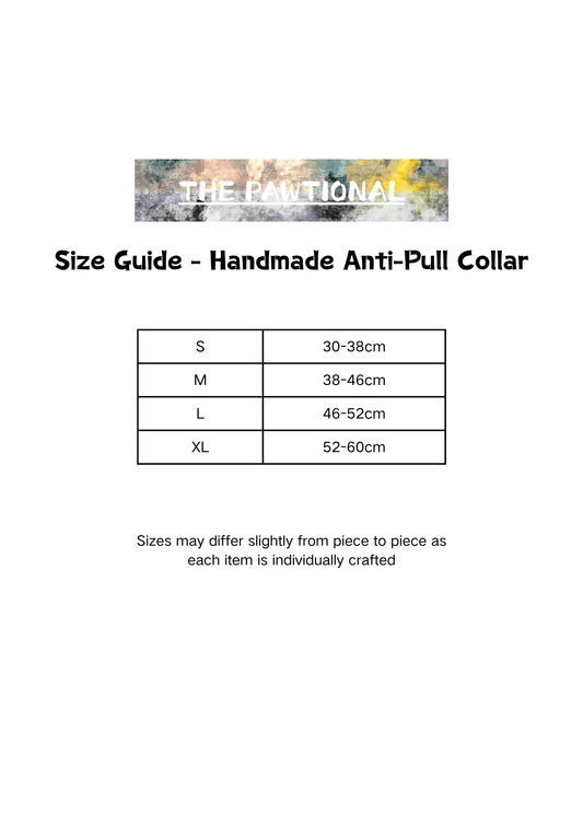 Woven Colorful Cotton Anti-Pull Dog Collar