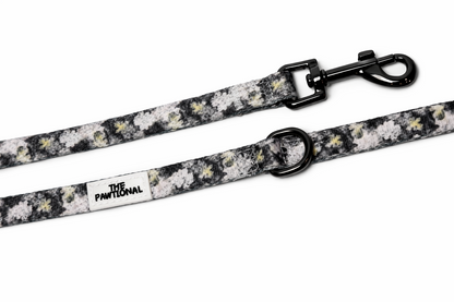 dog leash and harness matching set floral